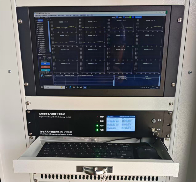 分布式光纤测温主机 机架式